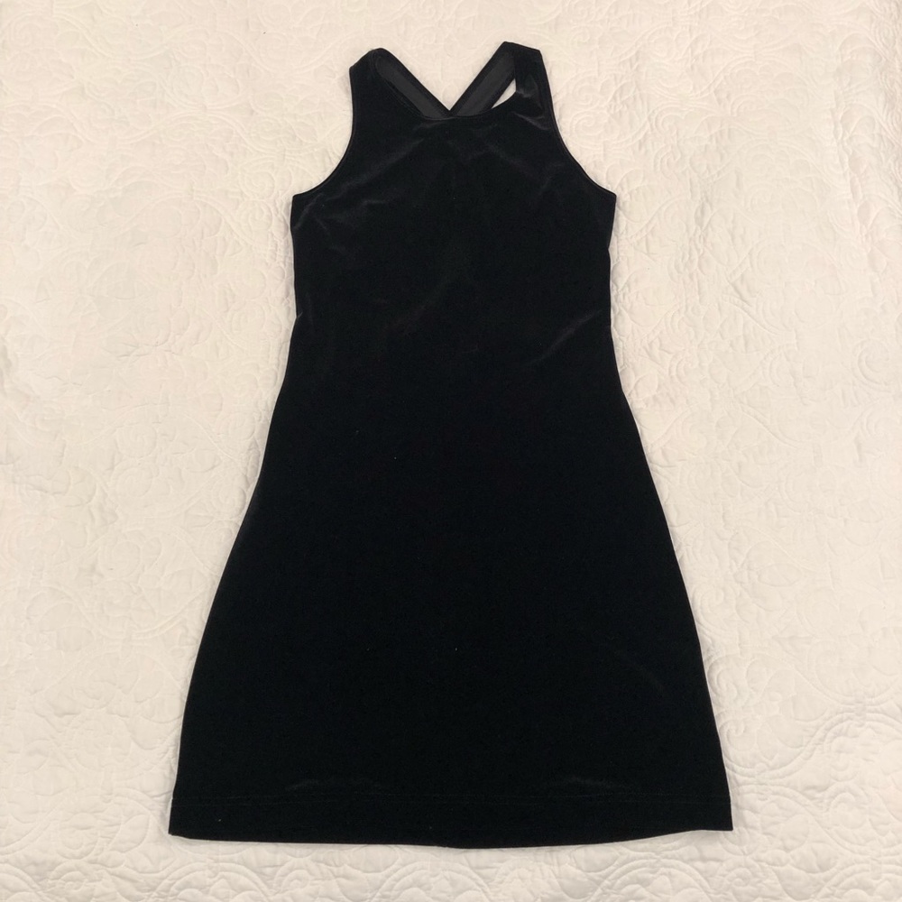 Black Velvet Dress Size 9/10